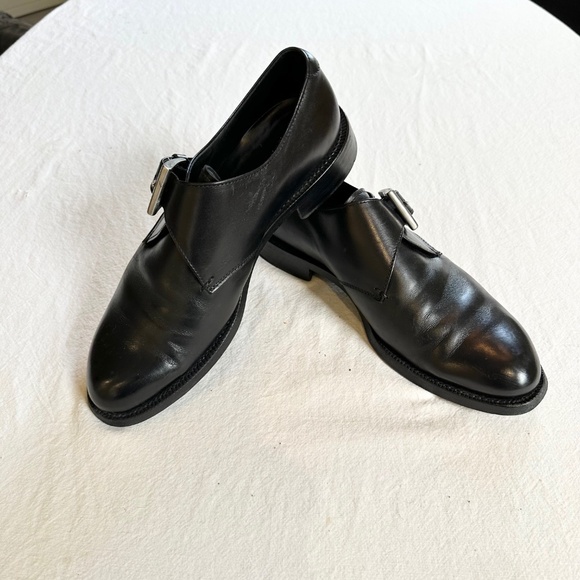 Prada Men's Black Monkstrap Loafers, Size 7 - Picture 4 of 5